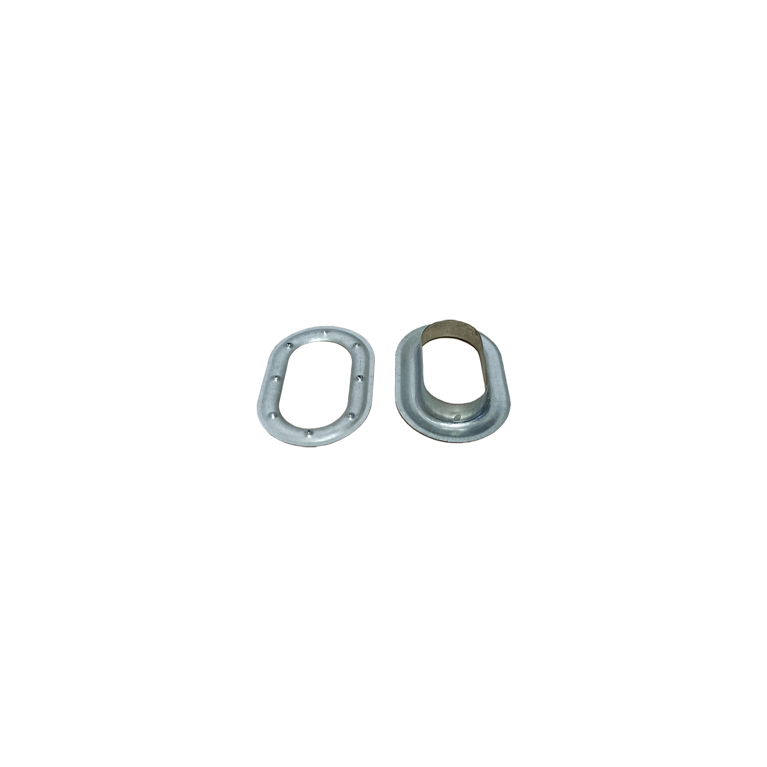Set 100 Capse Metalice Ovale pentru Butoni Rotativi